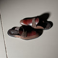 Lucento Cherry - Premium Patent Detail Mule